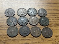 1800'S U.S INDIAN CENTS