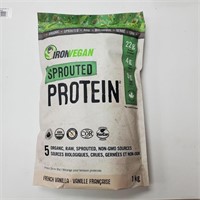 IronVegan Spouted Protein Mix - French Vanilla