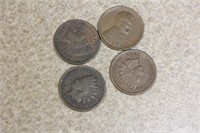 Lot of 4 Cents