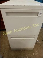 2 drawer file cabinet