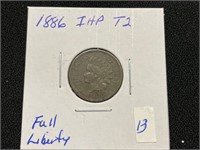 1886 Indian Head Penny T2