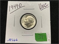 1949D Roosevelt Dime