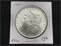 1881 Morgan Dollar