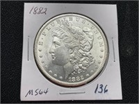 1882 Morgan Dollar