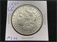 1881CC Morgan Dollar