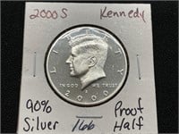 2000S Kennedy Silver Half Dollar Proof