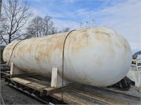 9700 gal. LP tank, will be sold off the trailer