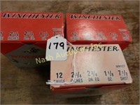 3 boxes Winchester 12 gauge # 7 1/2 shot