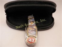 Richard Petty collector knife in case