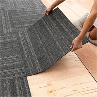 15 Mohawk Grey 24"x24" Carpet Tiles $138