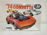 1974 Corvette model kit
MPC new old stock