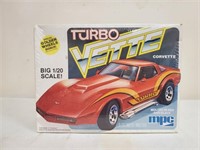Turbo Corvette model kit
MPC 1:20 scale 
new