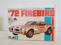 1972 Firebird model kit
MPC 1:25 scale