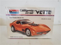 California Street Corvette model kit
Monogram