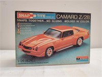 Camaro Z28 model kit
Monogram 1:24 scale, 1981