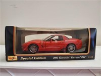 2001 Chevrolet Corvette Z06 toy collectible
1:18