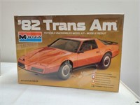 1982 Trans Am
Monogram 1:24 scale
new old