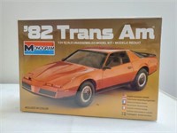 1982 Trans Am model kit
Monogram 1:24 scale
new