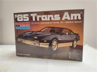 1985 Trans Am model kit
Monogram 1:24 scale
new