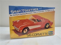 1956 Corvette model kit
Revell snap