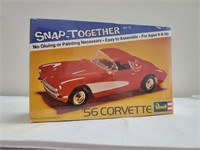 1956 Corvette model kit
Revell snap