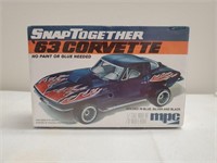 1963 Corvette model kit
MPC 1:32 scale snap