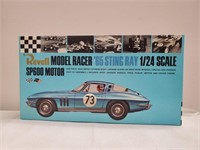 1965 Sting Ray racer model kit
Revell 1:24 scale