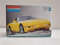 1991 Corvette ZR-1 model kit
Monogram 1:24