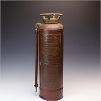 Vintage Copper Fire Extinguisher