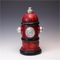 Vintage chalkware fire hydrant