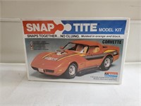 Corvette model kit
Monogram 1:32 scale Snap