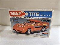 Corvette model kit
Monogram 1:32 scale Snap
