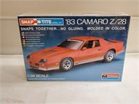 1983 Camaro Z28 model kit
Monogram 1:24 scale