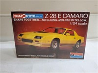 Z28 E Camaro model kit
Monogram 1:24 scale Snap