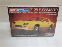 Z28 E Camaro model kit
Monogram 1:24 scale Snap