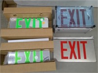 EXIT signs