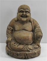 Hand Carved Stone Buddah Statue 10"