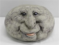 Ceramic Moon Rock Sculpture