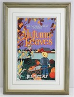 Autumn Leaves by Jill Mecalf Framed Poster