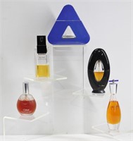 5 Assorted Perfume Bottles