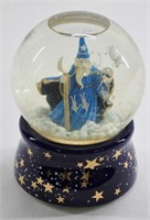 1992 Crystal Visions Musical Wizard Snow Globe