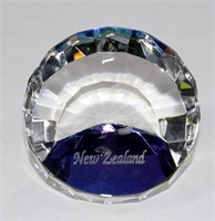 New Zealand Art Glass Paperweight
