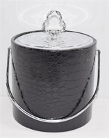 Irvinware Faux Crocodile Insulated Ice Bucket wLid