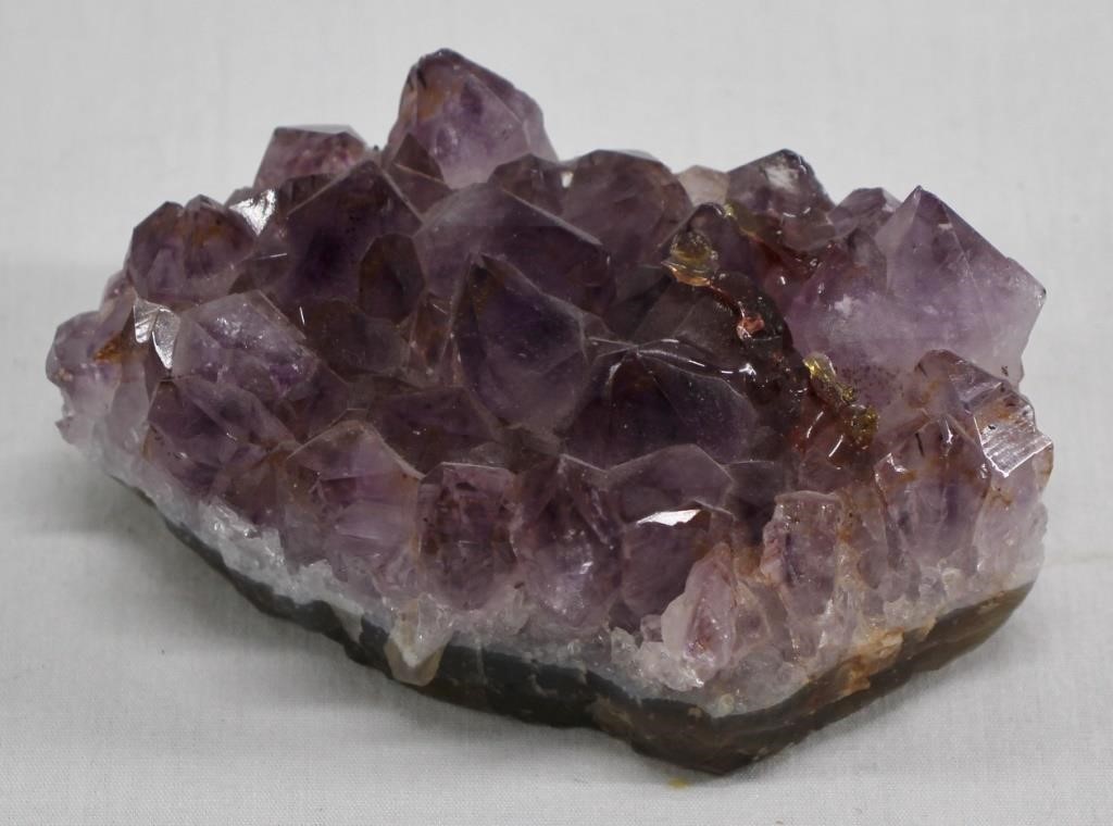 Natural Amethyst Quartz 4"L