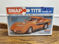 Corvette model kit
Monogram 1:32 scale Snap