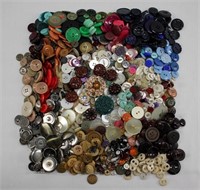 Large Assorted Buttons Lot