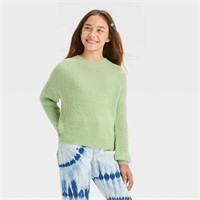 Girls' Crewneck Pullover Sweater - Art Class