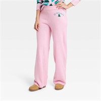 Women's on Holiday Graphic Sweater Pants - Pink M