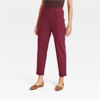 Women's High-Rise Regular Fit Tapered Ankle Knit