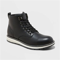 Men's Forrest Work Boots - Goodfellow & Co Black